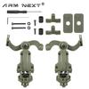 Shooting Headset Bracket Rail Mount Kit ARC Helmet Rail Adapter for OPS Core ARC and Team Wendy M-LOK Rails Headphone Brackets