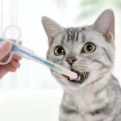 Pet Oral Syringe & Medicine Dropper Pet Medicine Feeder Dispenser Cat Pill Shooter Suitable For Kittens, Puppies And Wild A E4S7