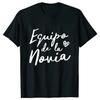 Team Bride Tshirt Spanish Girls Single Farewell Bachelorette Shirt Hen Party Tees Future Bride Squad Tshirt Bridal Wedding Tops