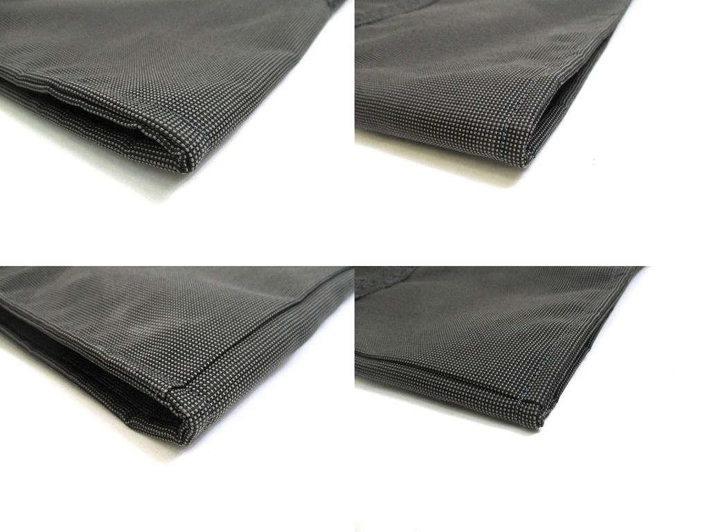 Authentic HERMES Her Line Gray Canvas Garment Bag Suits Bag Trabel Bag #a908  Refurbished