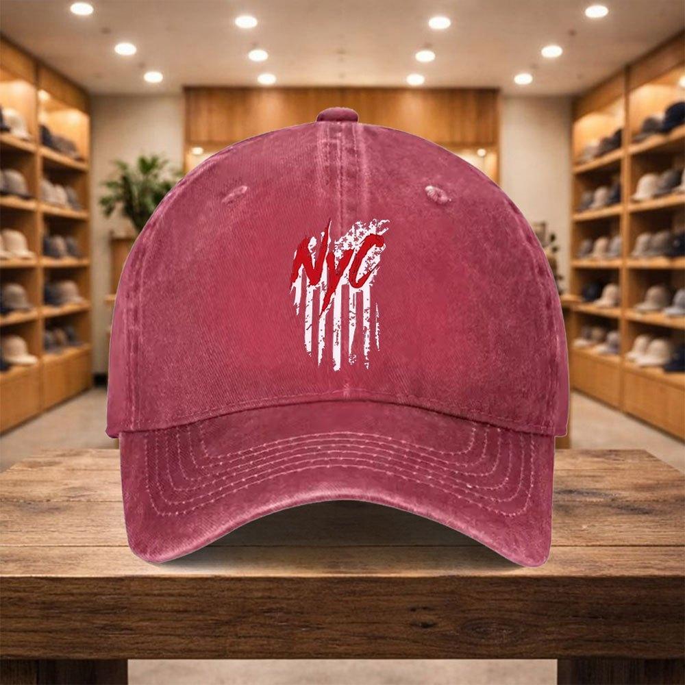 pc Adjustable Snapback Baseball Cap for Men Women Lightweight Unisex NYC Style Hat with Sandwich Suitable for Sports Trav