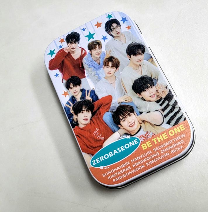 ZEROBASEONE ZB1 Tin Case Photo Card Package – Collectible K-pop Merchandise