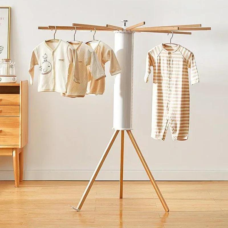 Tripod Clothes Drying Rack,Garment Rack Portable,Foldable Space Saving Laundry Drying Rack Drying Rack Clothing Floor Folding