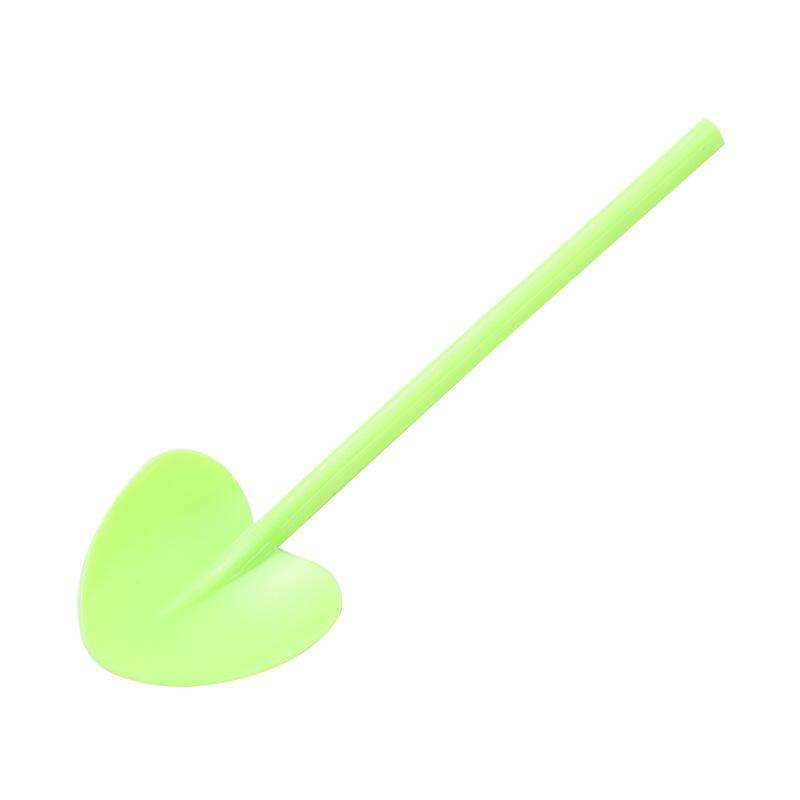 Heart-Shaped Disposable Ice Cream Spoon-Forks, Individually Wrapped, Assorted Colors for Desserts Blue Heart Spoon [Basic Pack]