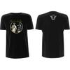 Paul McCartney Unisex T-shirt: Wings Band on the Run (Achterkant afdrukken)