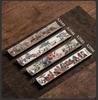 Guochao River & Mountain Ceramic Incense Holder - Retro Incense Stick Tray for Indoor Use
