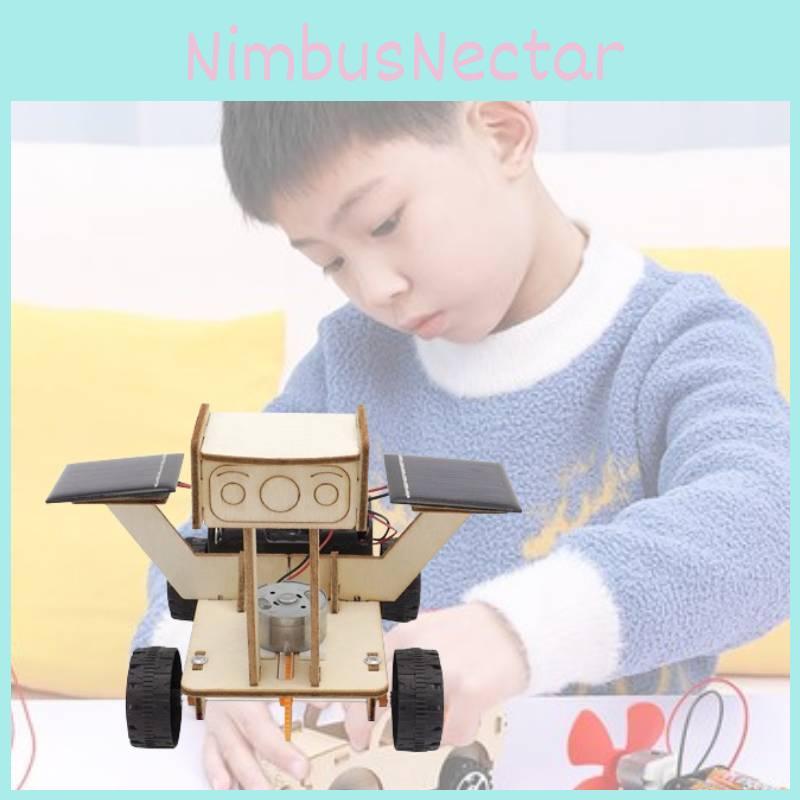 Educational Diy Solar Lunar Vehicle Science Model Kit For 7-14 Year Olds