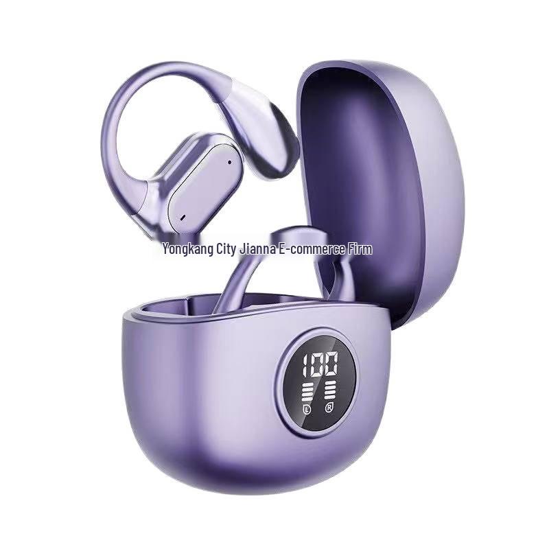 "Huaqiangbei New OWS Bluetooth Bone Conduction In-Earless Sports High-Fidelity Ultra-Long Battery Life Headphones".