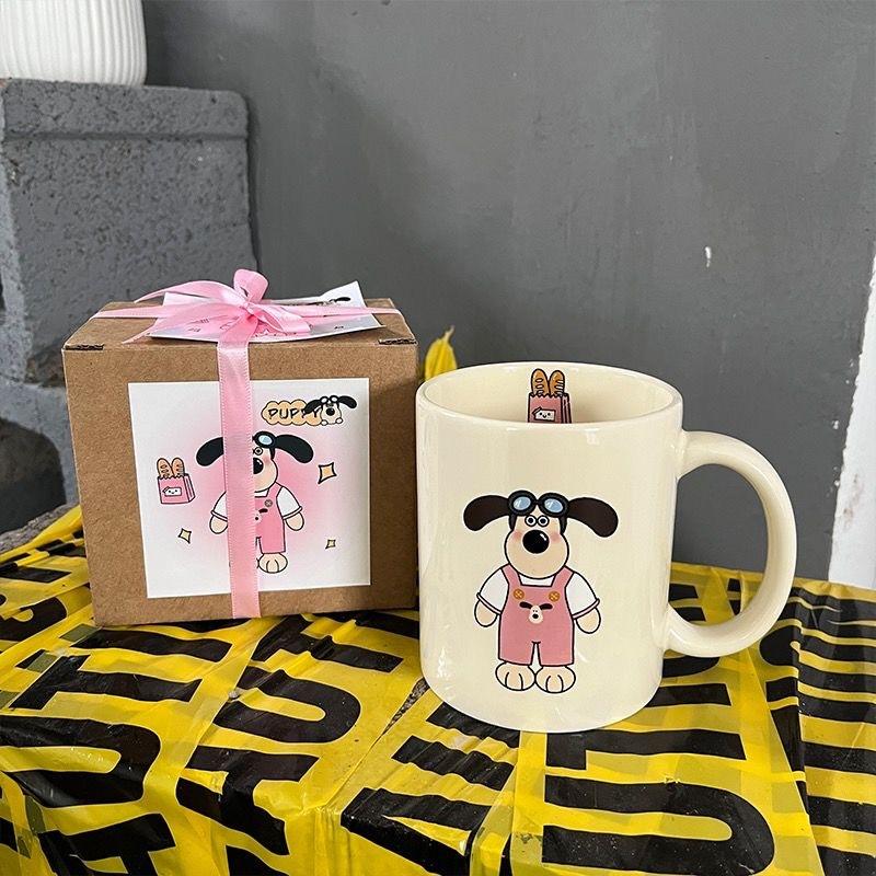 

Дом Общежитие Студент Простой Мультяшный Стакан для Воды Кофе Офисный Стиль Инс Высокомерная Кружка для Девушки 301-400Ml