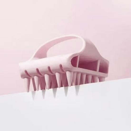 Silicone Wash Brush Relaxation Massage Promotes Hair Growth Deeply Cleans Scalp Deep Cleansing Hair Brush