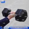 Yushu Rubber Coated Hex Dumbbell