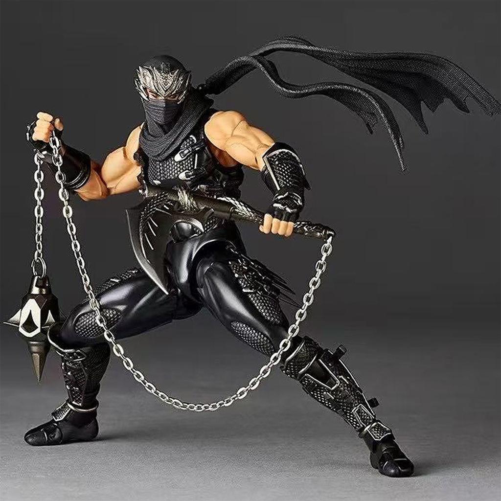 Action Figure Collectible Action Figure Includes Interchangeable Head, Hands And Accessories - Video Game