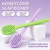 Silicone Meridian Tapping Board Multi Hole Design Meridian Massager Body Patting Tool  Home