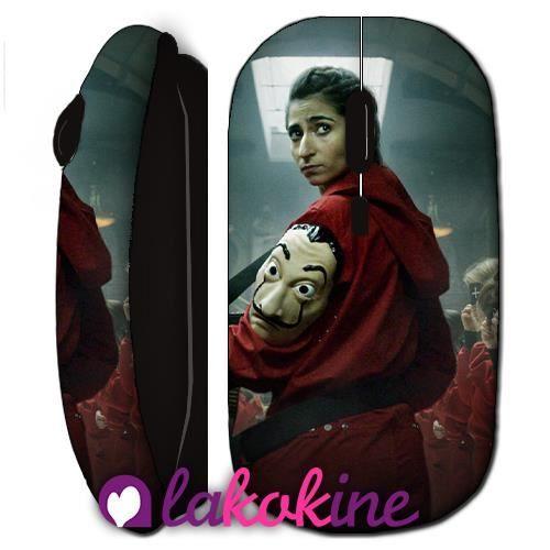 Souris sans fil La casa de papel Nairobi Dali