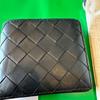 Used BOTTEGA VENETA Intrecciato Bi-fold Wallet Black