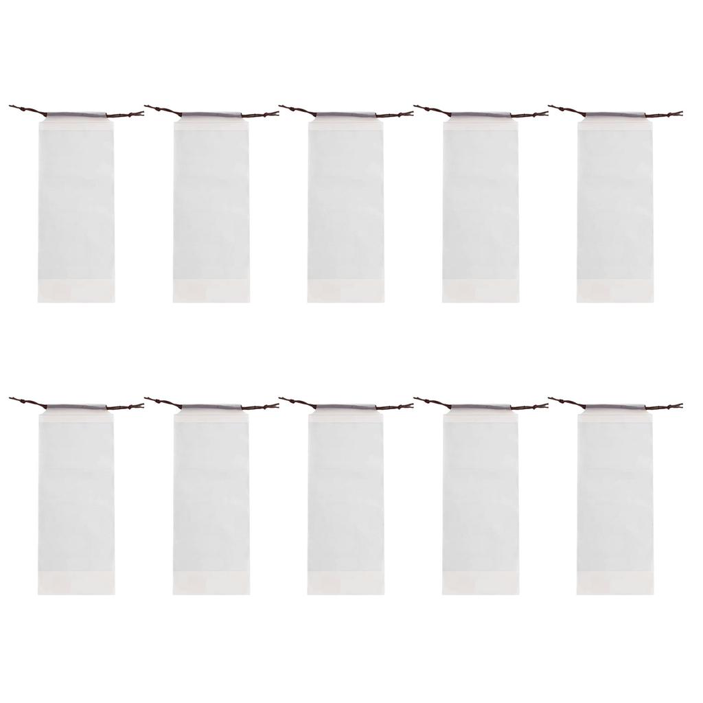 Matte durchscheinende Plastiktüte Regenschirm-Aufbewahrungstasche Wiederverwendbare tragbare Regenschirm-Kordelzug-Aufbewahrungshülle Heimaufbewahrung