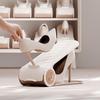 Adjustable Double-Layer Shoe Slot Organizer