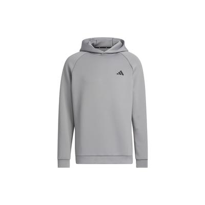 3D Deboss Spacer Sleeve Hoodie Solid Color Logo Golf Sports Hoodie Men Hoodies Gray HZ3244