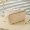 Borsa Cosmetica da Viaggio Grande Capacità Multifunzionale Impermeabile Portatile Organizzatore Trucco con Manico Ideale per Viaggio
