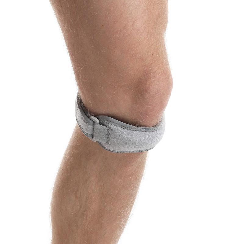 Patellar Strap Breathable Knee Support: Silicone Compression for Running, Basketball, and Fitness