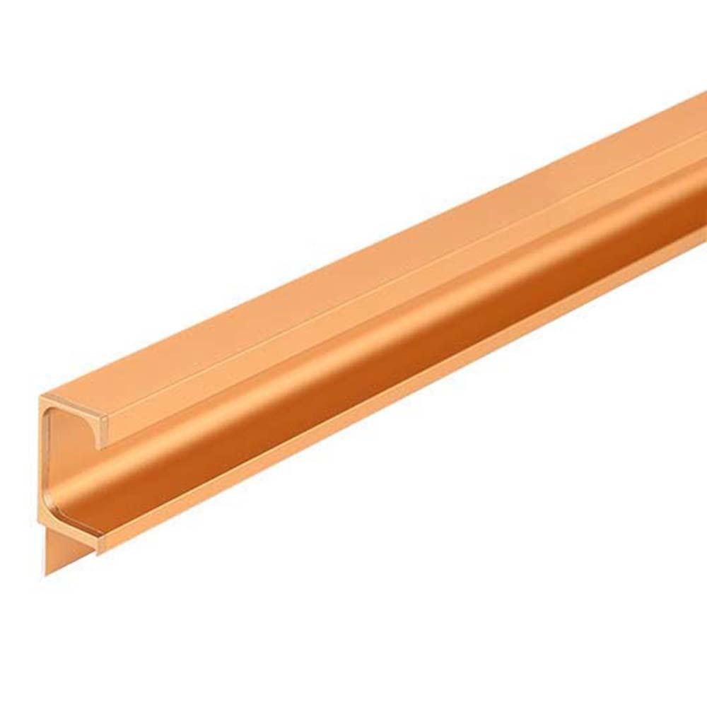 G-shape Hidden Drawer Handle Aluminum Zinc Zinc Alloy Furniture Handle Cabinet Door Handle  Wardrobe