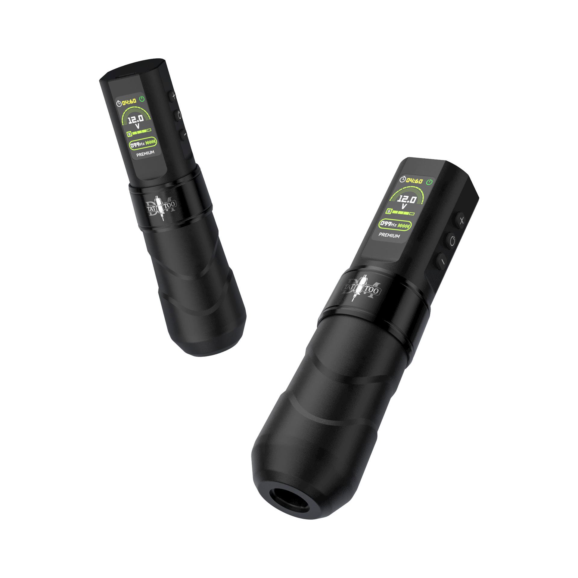 

Комплект для татуировки, высококачественная беспроводная тату-машинка, комплект 1500 мАч для перманентного макияжа, комплект для татуировки, беспроводная татуировка чёрный