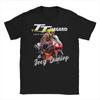 Joey Dunlop TT Legend T Shirt Oversized Men Clothing Pure Cotton Tops Motorcycler Racing Print T-shirts Guy Casual Short Sleeve