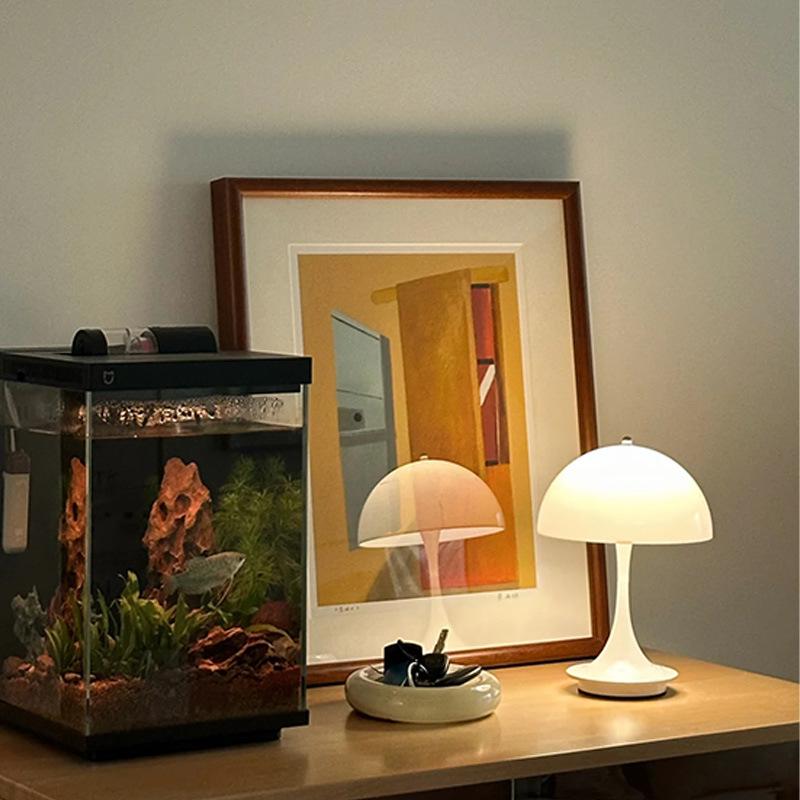 Danish Designer LED Bedside Wedding Table Lamp with Charging Feature