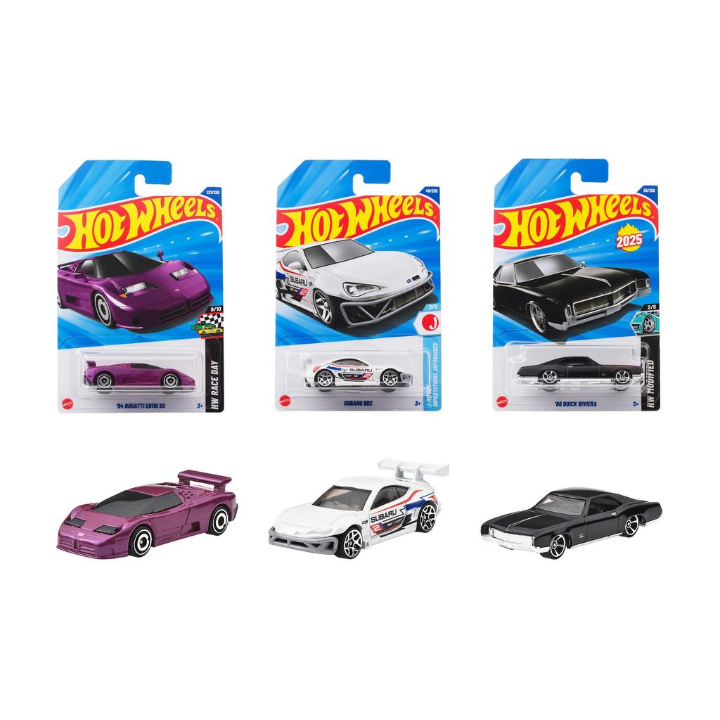 Hot Wheels Basic Cars Large Vehicle Box Ages Assortment, 36-Car Set, Toy, Set, 3+, Multi-Purpose, C4982-98PL