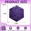 Autism Sensory Toys,3D Sensory Fidget Star,Anxiety Toys for Adults Stress Relief,Purple,S