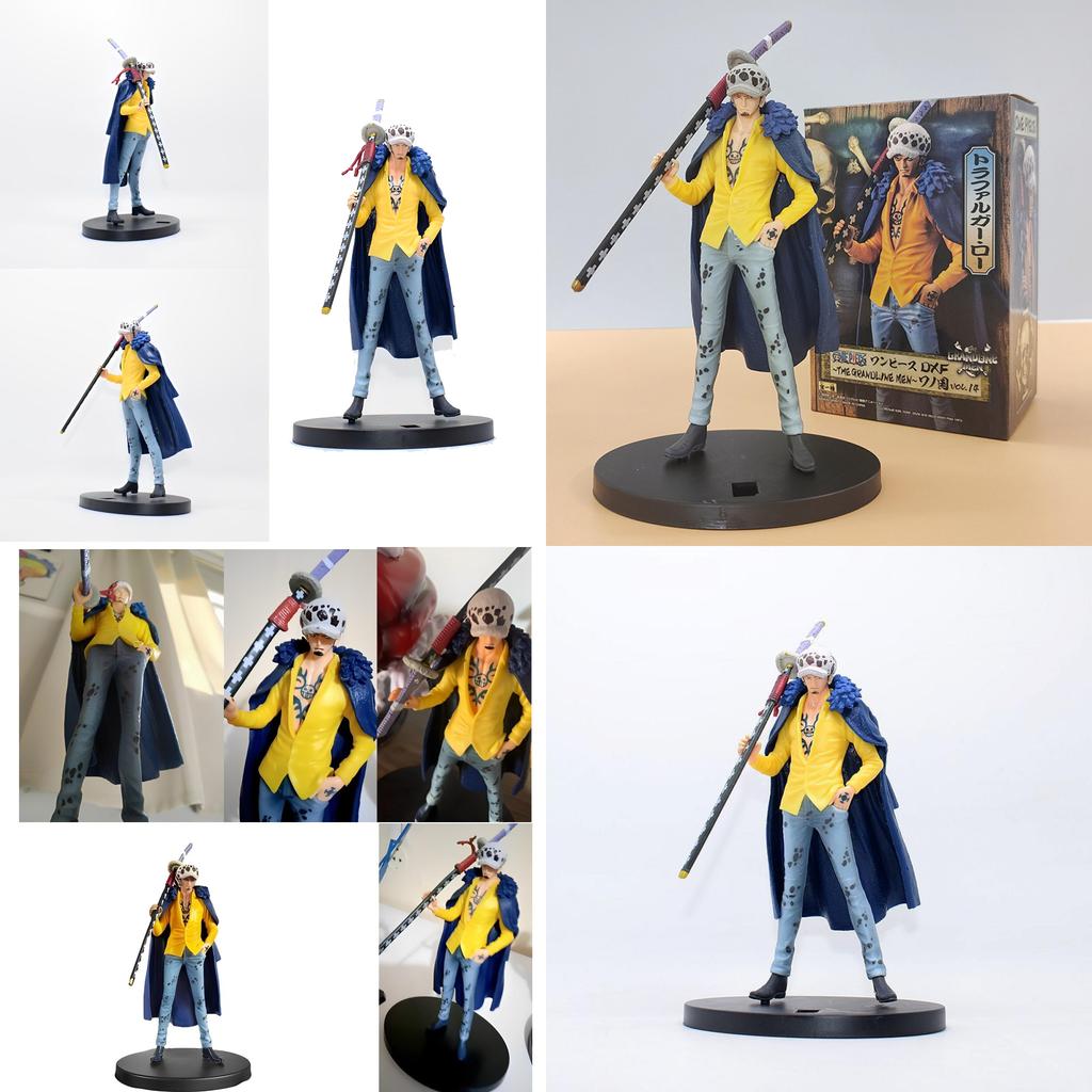 6.69'' One Piece Trafalgar Law Anime Pvc Action Doll Model Toy Gift Decor