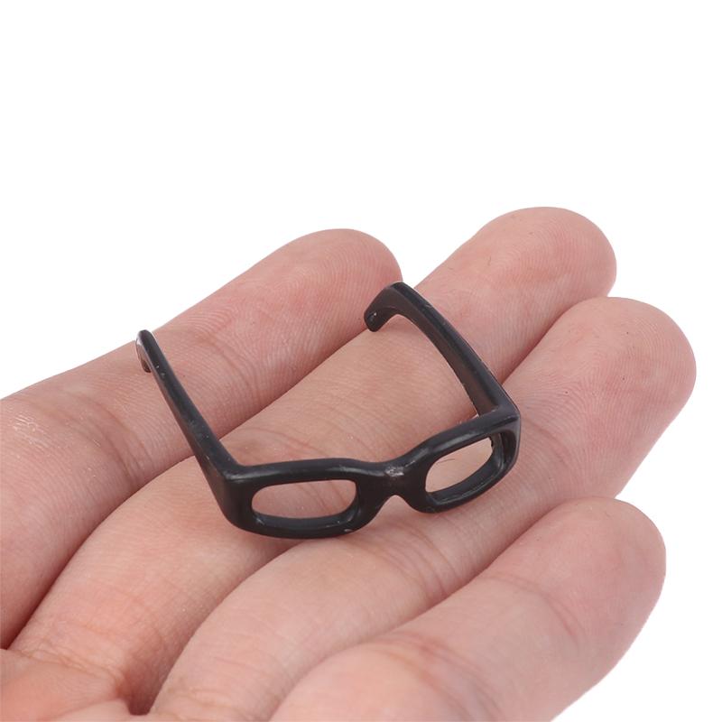 20 szt. Mini Plastikowe Okulary Okrągłe Oprawki Okulary Dla Lalek High Dzieci Zabawka Mini Okulary Losowe Akcesoria Dla Lalek