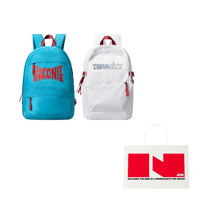 DRACONITE Polyester Backpack Regular Unisex Blue DRA1088