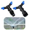 Y-shape Automatic 360 Degree Rotating 2-outlets Sprinkler Head 1/2" 3/4" Male Thread Garden Agriculture Lawn Irrigation Sprayer