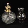 Retro Style Glass Oil Lamp Vintage Kerosene Lamp Antique Oil Lamps For Indoor Use Lamplight Tabletop Emergency Lighting Tool