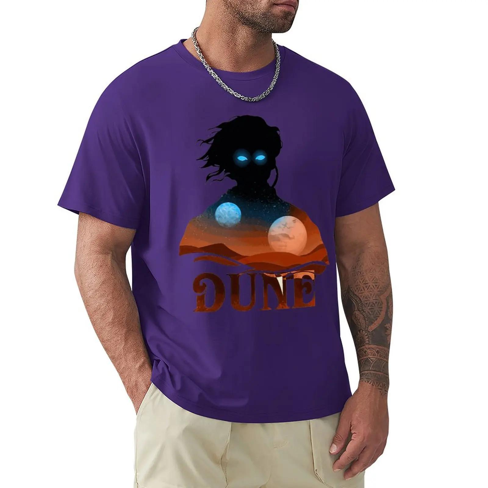 Футболка Dune Design V2 Харадзюку Футболка с коротким рукавом 100% хлопок Графическая футболка Топы S