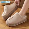 New Fashion Fluffy Platform Slippers for Women Winter Plush Warm Cotton Shoes Woman Comfort Non Slip Unisex Home Slippers