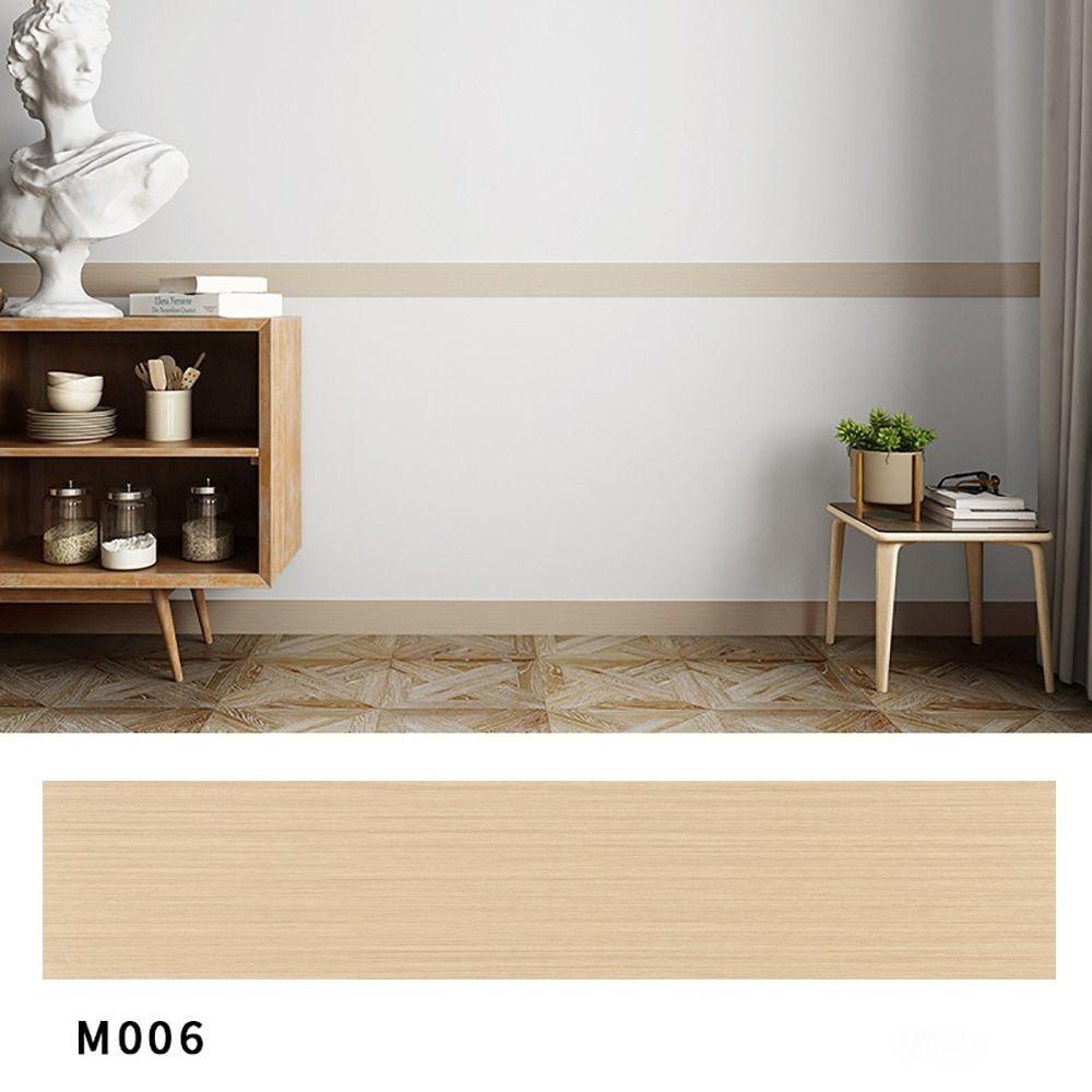 Self Adhesive Floor Tile Sticker Windowsill Corner Wallpaper Home Decor Skirting Line