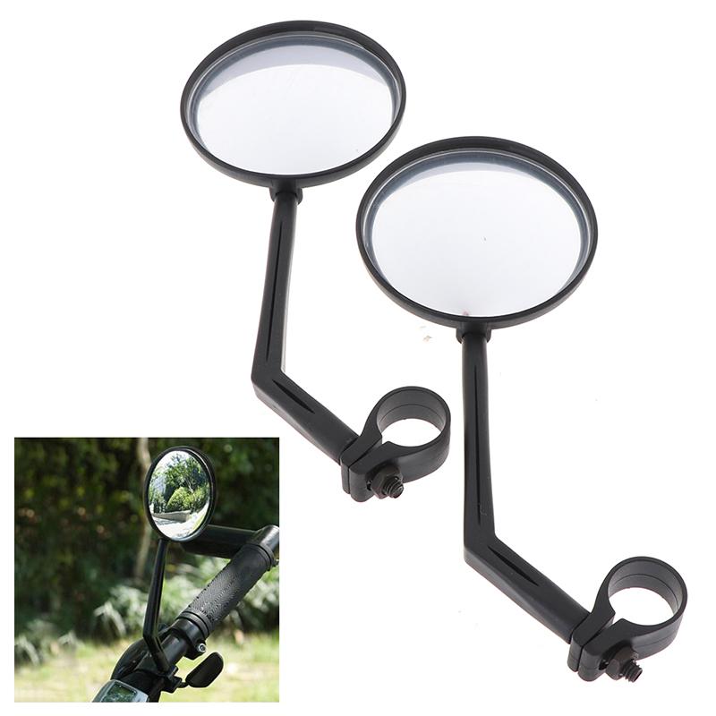 2pcs Cycling Riding Bicycle Bike Reflector Mirror 360 Rotation Rearview Mirror