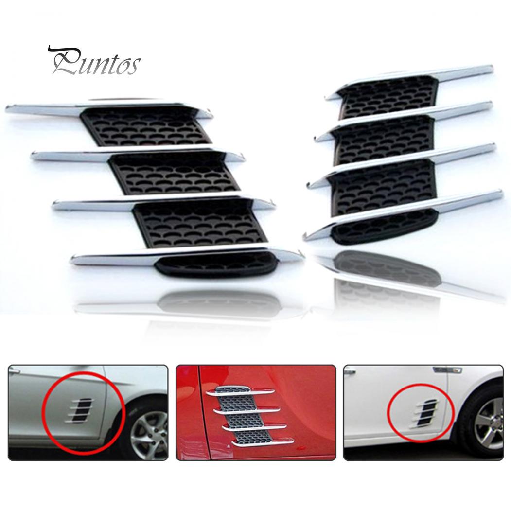 

Автомобильная жизнь качественная 2шт OB-59 воздухозаборник дефлектор крыло наклейка капот боковая дверь ation