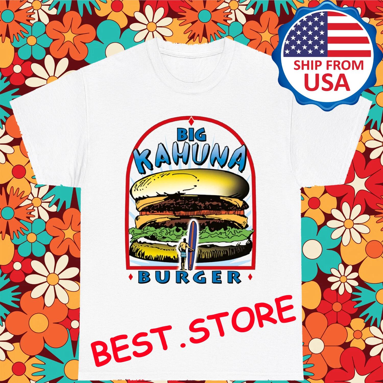 Big Kahuna Burger Men s White Size S-5XL M