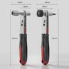 Double Direction Ratcheting Socket Spanner Tool Kit Ergonomic Grip Compact Design Fit For Tight Space Maintenance Tasks