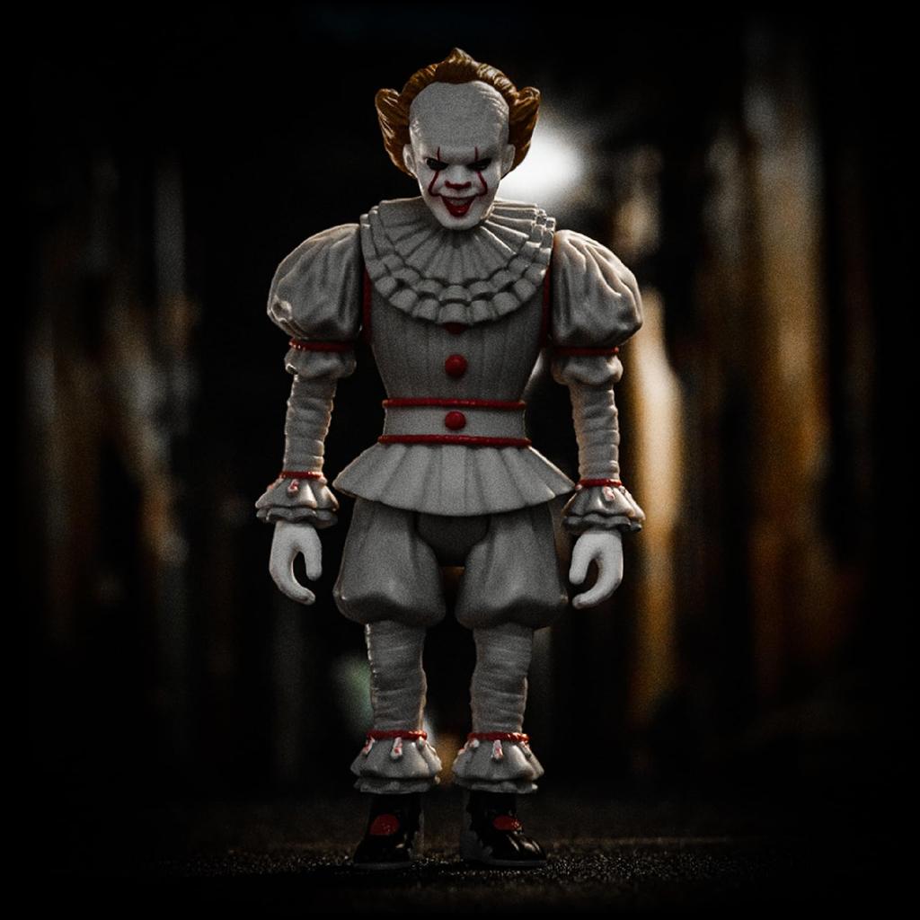 52TOYS Series IT Pennywise Action IT Chapter Two Official Collaboration Includes Detachable Horror Movie Figure 3.75" (2017) Figure, Merchandise,