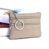 Women's Small Change Money Bags Pocket Wallets Key Holder Case Mini Functional Pouch Zipper Card Wallet Coin Purses