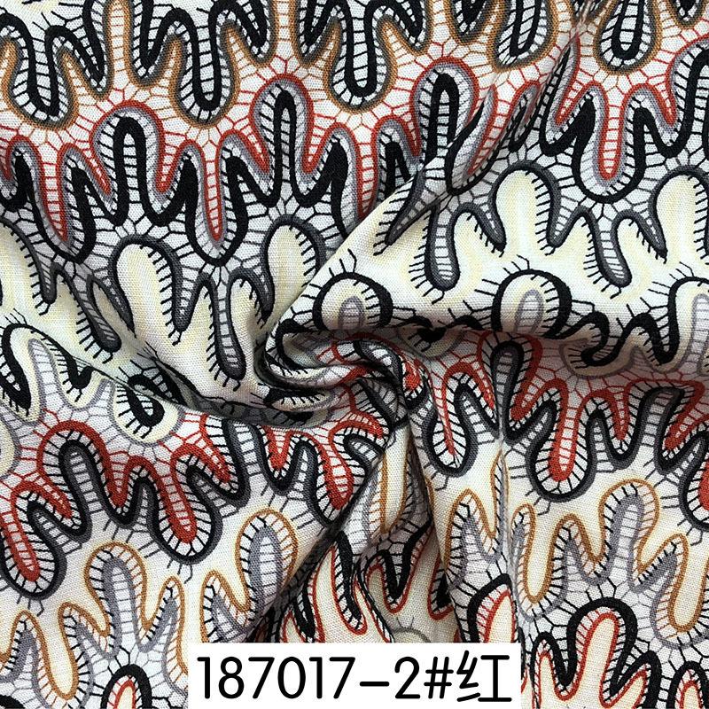 Plain Rayon Cotton Fabric By The Per Meter for Clothes Skirt Dress Sewing Summer Soft Textile Breathable Elasticity Bamboo Cloth