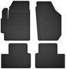 Dywaniki samochodowe gumowe, zestaw 4 szt., uniwersalne do: Mazda CX-7 SUV (2006-2009)