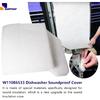 W11086533 Dishwasher Sound Shield Compatible With Whirlpool Kenmore Maytag Replacement 4512869 AP6048046 PS12070612 EAP12070612