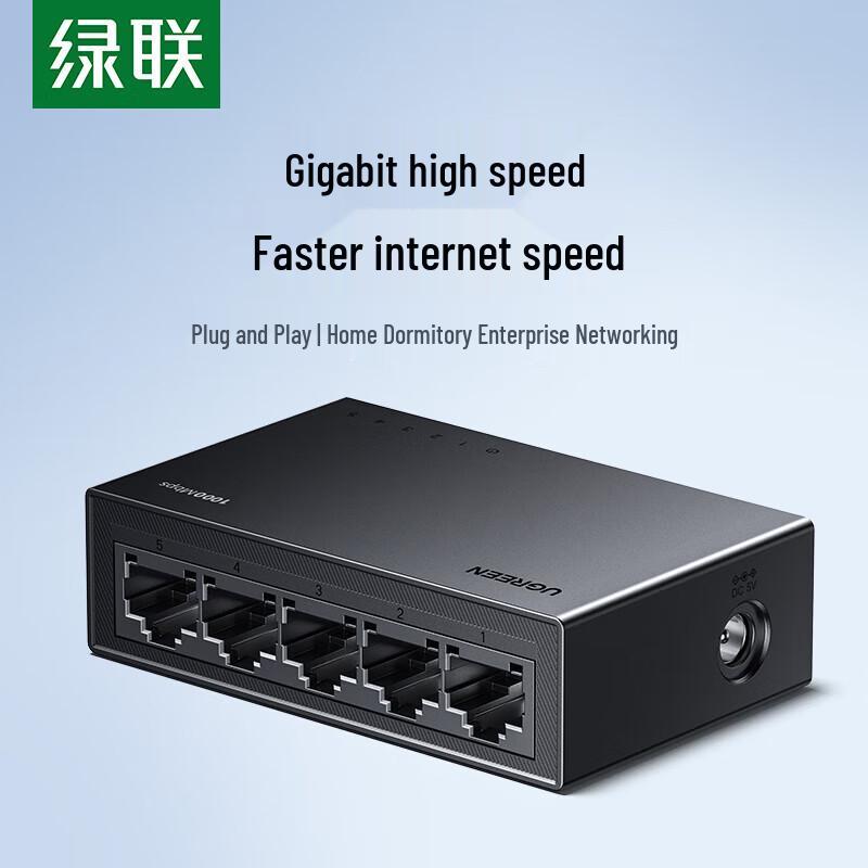 

UGREEN 8-Port Gigabit Ethernet Switch