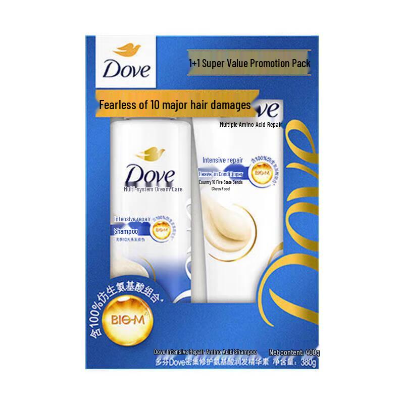 Dove Intense Nourishment Shampoo & Conditioner Set (780g)