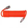 Meters Long Pneumatic PU Telescopic Spring Tube Outer Diameter Tighter Joints